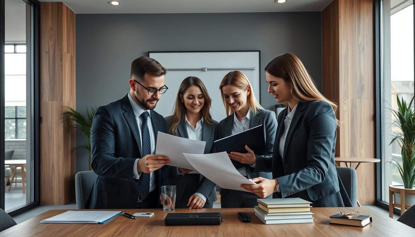 Business contract documents